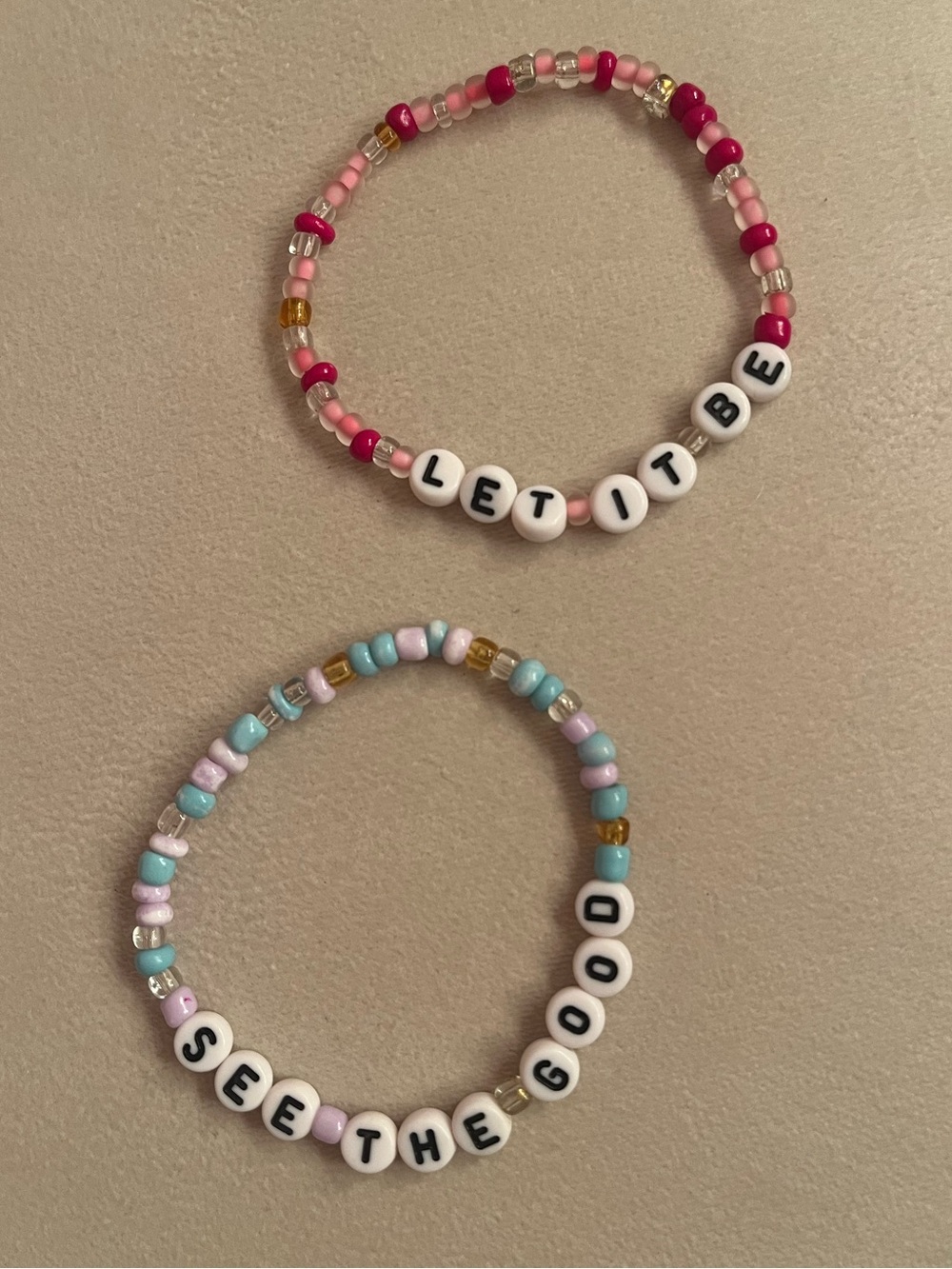 Beaded bracelets